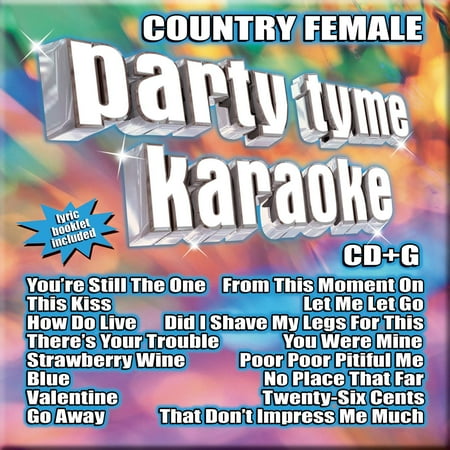 Party Tyme Karaoke Country Female