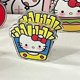 thumbnail image 1 of Clip de notas de piel negra Hello Kitty PP, clip de notas, estilo ins, alto valor de color, clip gourmet kt de doble cara, clip de papel de prueba de almacenamiento acrílico, 1 of 5