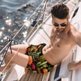 thumbnail image 2 of luoweisi Men's Beach Shorts Quick Dry Swim Trunks with Mesh Lining Cactus M, 2 of 5