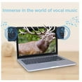 thumbnail image 6 of BotaniNest Laptop Speakers Clip On External USB Powered Small Mini Wired Portable Stereo Multimedia Sound Bar Computer Soundbar For Desktop PC Notebook Tablets TV, 6 of 6