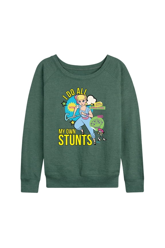 Toy Story 4 - I Do My Own Stunts Bo - Women's Lightweight French Terry Long Sleeve Shirt
