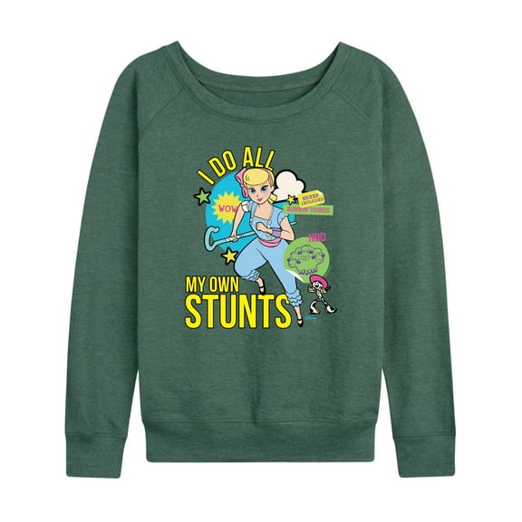 Toy Story 4 - I Do My Own Stunts Bo - Women's Lightweight French Terry Long Sleeve Shirt