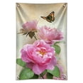thumbnail image 1 of Pink Roses and Butterly Home Business Office Sign, 1 of 4