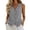 Light Ashy, variant on Women's Sleeveless Button Down Vest Top 2026 Trendy Casual V Neck Waistcoat Slim Fit Summer Blouse Tailored Fit Dressy Blazer Tank Shirt Elegant Streetwear Pink 2XL