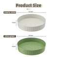thumbnail image 7 of 360 Degree Rotating Kitchen Storage Cabinet Organizer Multifunctional Seasoning Soy Sauce Vinegar Rack Desktop Fruit Plate Tray (Cream White), 7 of 7