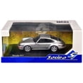 thumbnail image 6 of 1994 Porsche 911 (964) RS Silver Metallic with Black Stripes 1/43 Diecast Model Car by Solido, 6 of 6