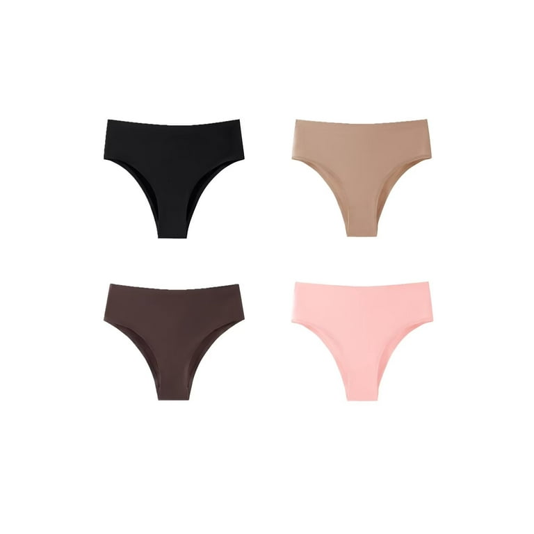 Yunleeb Seamless Underwear for Women No Show Panties Feel Air