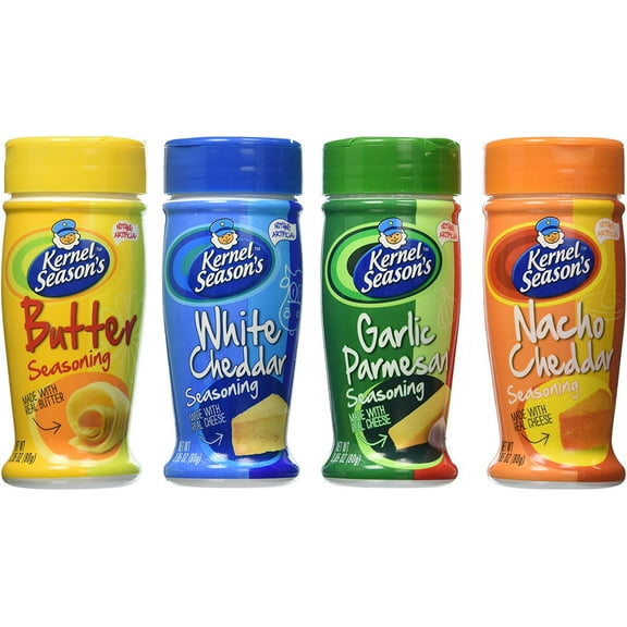 Kernel Seasons- Variety Pack 4 Flavors- ( Pack of 4 )