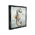 thumbnail image 4 of Stupell Industries Detailed Ocean Seahorse Animals & Insects Painting Black Floater Framed Canvas Art Print Wall Art, 25 x 25, 4 of 10