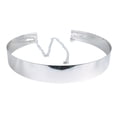 thumbnail image 1 of Metal cintura cinturón cintura espejo 3,5 cm ancha metálico brilnte cinturón Chic Pta Zulema Cadena de cinturón de mujer ajustable, 1 of 8