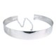 thumbnail image 1 of Cinturón con placa dorada para mujer, estilo urbano, con cadena y espejo Plata, 1 of 8