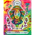 thumbnail image 2 of Dean Russo Collection 15x18 Black Ornate Wood Framed with Double Matting Museum Art Print Titled - Virgo, 2 of 4