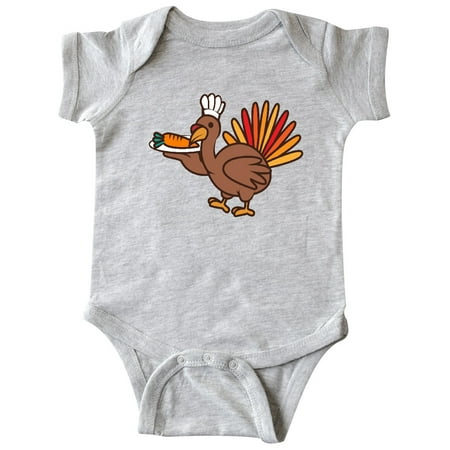 

Inktastic Vegan Thanksgiving Funny Turkey Gift Baby Boy or Baby Girl Bodysuit