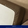 thumbnail image 6 of Subrtex Textured Grid Stretchy Washable Sofa Seat Cushion Cover Armchair Loveseat Sofa Protector （Coffee, Chair）, 6 of 7