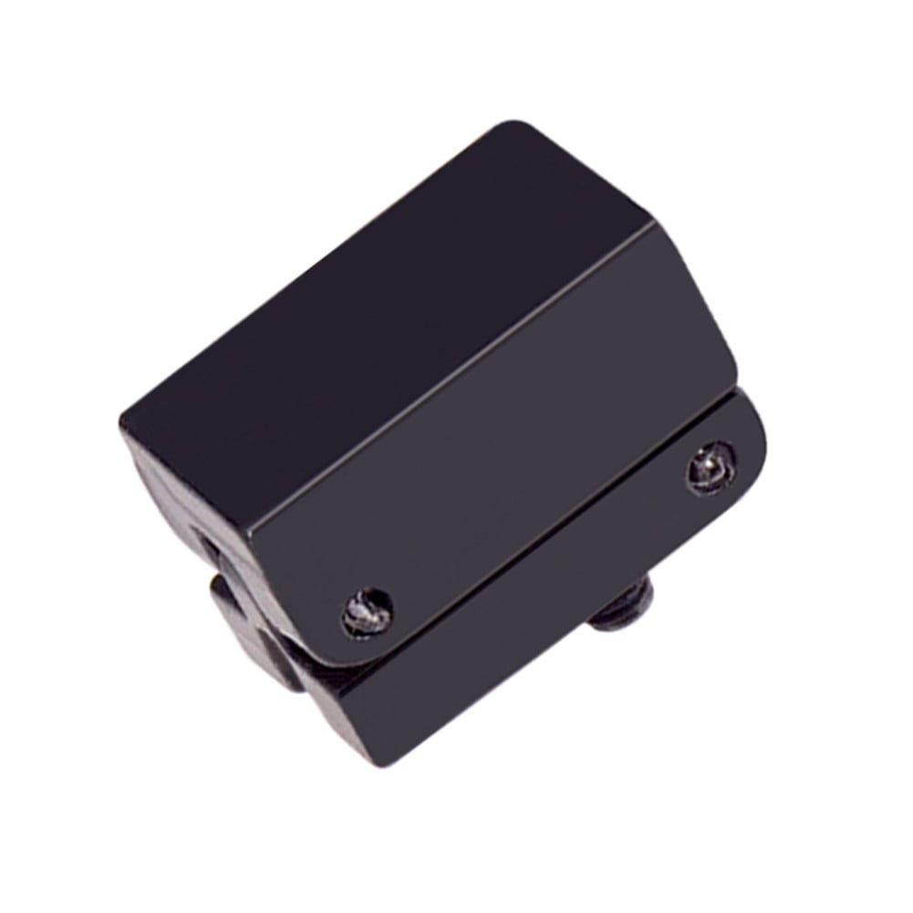 Headless For Electric Guitar Bridge with Roller Saddle in Sleek Black Finish