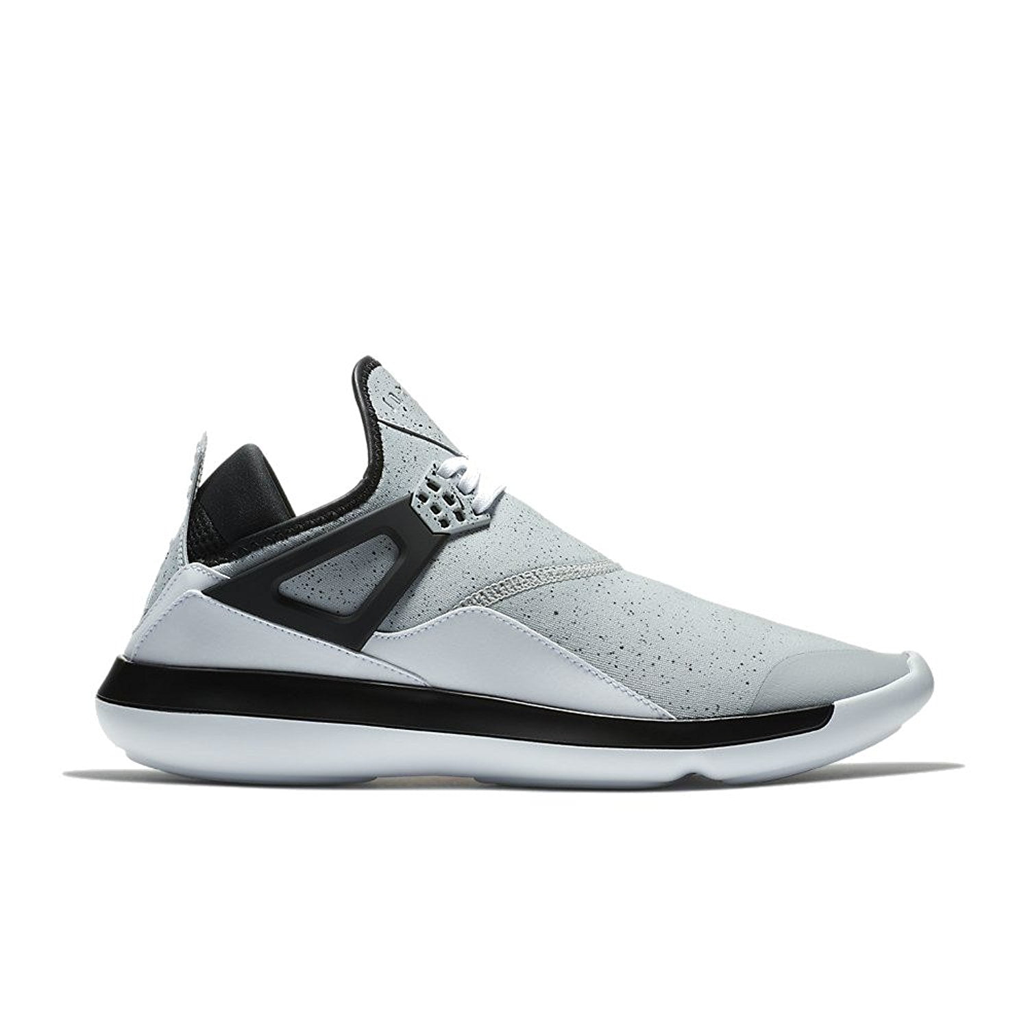 Nike Men's Jordan Fly 89 White / White-White-Chrome Shoe - 9.5M -
