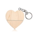 thumbnail image 1 of Computer accessory sets microdrive 4gb usb 2.0 wood couple heart shape u disk wood color, 1 of 1