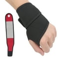thumbnail image 1 of Self-heating Winter Keep Warm Band, Long Service Life Self-heating Magnet Wristband Laminated Structure Design Convenient To Use  for Outdoor for Family Full Black,Black Red,Black, 1 of 7