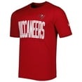 thumbnail image 2 of Men's New Era Red Tampa Bay Buccaneers Combine Authentic Training Huddle Up T-Shirt, 2 of 3