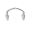 thumbnail image 4 of 1 Joyería piercing Septum Piercing Decoraciones para el cuerpo Colmillos de vampiro Dientes de zombie, 4 of 5