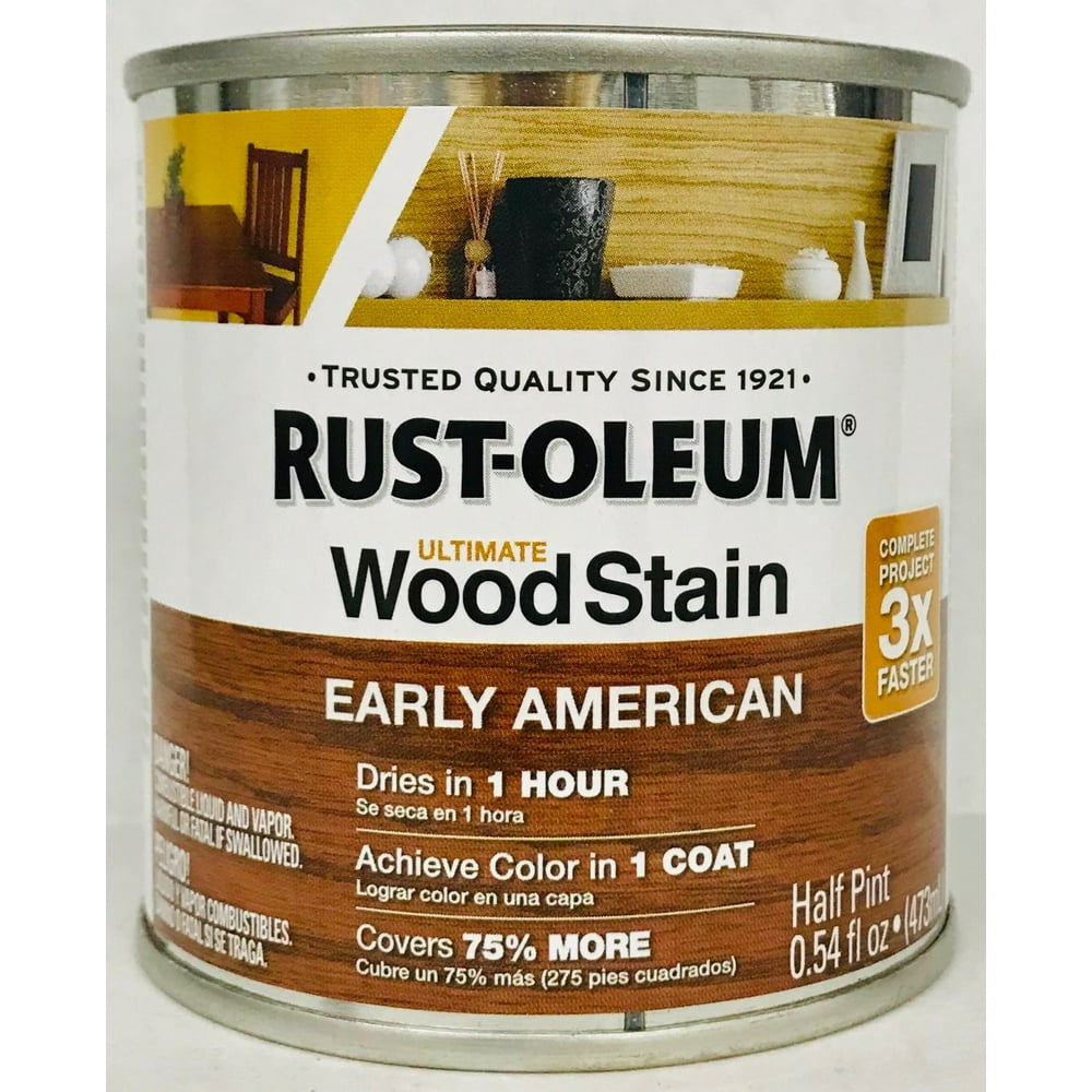 Early American, RustOleum Ultimate Wood Stain, Half Pint