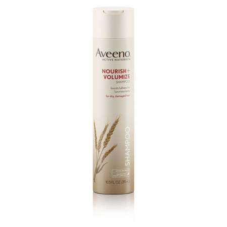 Aveeno Nourish+ Volumize Lightweight Shampoo, 10.5 fl. oz