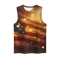 thumbnail image 5 of VerPetridure Womens American Flag Tank Tops Patriotic Shirts for Women 4th of July Tanks Top Loose Fit Summer Ring Tees Top, 5 of 5