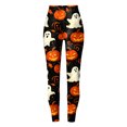 thumbnail image 7 of GEWSEY High Waisted Exercise Yoga Pants with Pockets Workout Leggings for Women Running Pants (White, XXL), 7 of 7