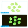 thumbnail image 4 of Unique Bargains 500Pack Glow Rocks 8-11mm Glow Pebbles Luminous Stones Decor Green, 4 of 7