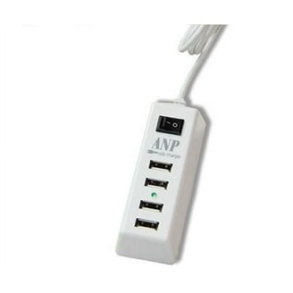 Anker 727 Charging Station 6-in-1 Power Strip GaNPrime 100W with 2 Outlets  Dual USB-C & USB Ports ,5ft Coed,Gold - Walmart.com