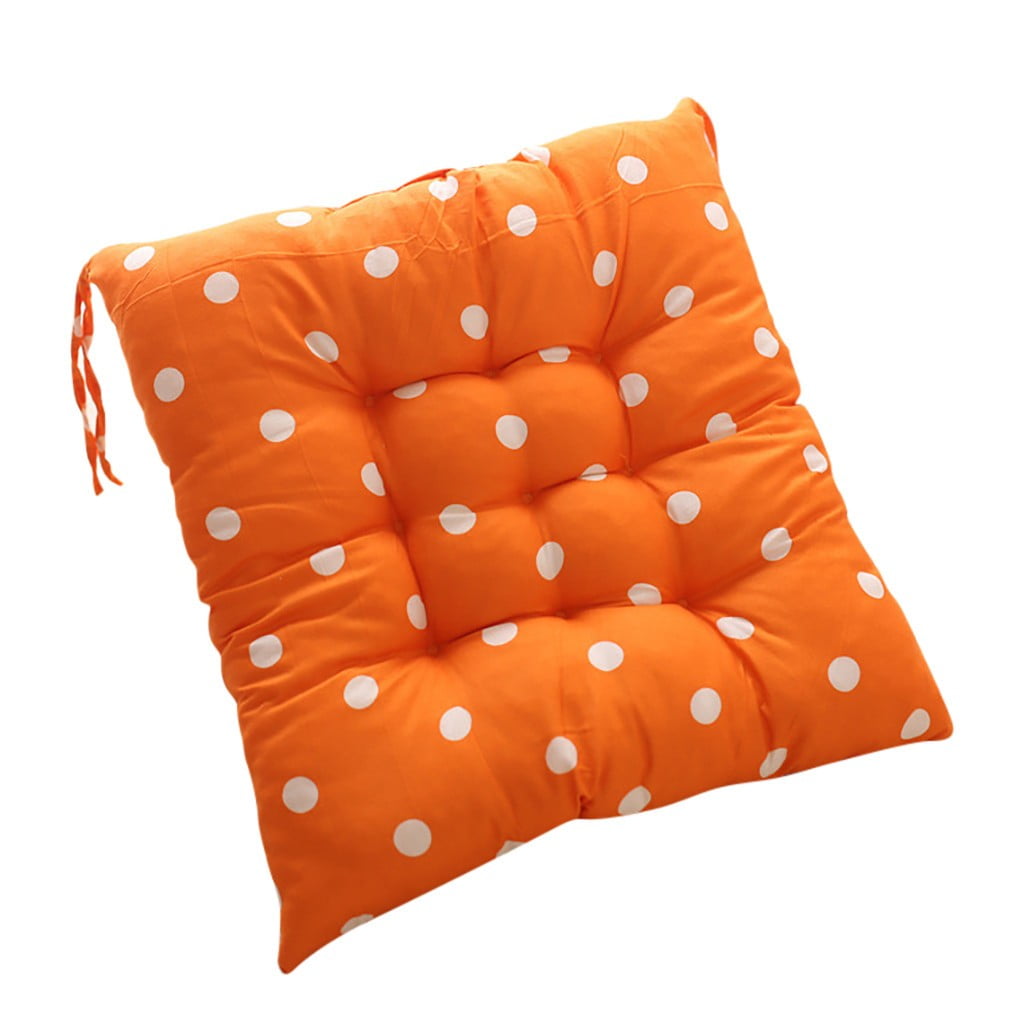 mnjin durable polka dot chair cushion garden dining home office seat