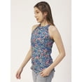 thumbnail image 6 of Moomaya Printed Women Tank Top, Styled Back Resort Wear, Long Summer Top, 6 of 8