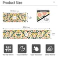 thumbnail image 3 of Yayeee Faucet Mat for Kitchen Sink 14.7" Diatomite Long Splash Guard Pad, Citrus Fruits, 2 Pack, 3 of 7