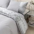 thumbnail image 4 of Ropa de cama con rayas de terciopelo arrugado 1 x Funda nórdica 200x200 cm, 4 of 5