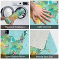 thumbnail image 4 of Vsdgher USA Tourist Map print Flannel Anti-Slip Floor Mat Comfort Mat Floor Carpet for Decor, Non-Slip, Home, Office, Laundry, Durable, 4 of 5