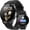 Black, variant on AI Smart Watch wtih GPT, 41mm 1.32" AMOLED, Answer/Make Calls, Activity Fitness Tracker for Android iPhone with AOD,150+ Sports, Calorie & Step Counter, Sleep Monitor, Women Men, 2 bands (Black)