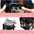thumbnail image 4 of Snowman Foldable Car Garbage Can with Lid, Leak-Proof, and Hanging Storage Bag - Trash Can for Car, Car Trash Bin, Mini Trash Can, 4 of 6