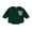 Green, variant on Bagilaanoe Newborn Baby Girl Boy Oversized Romper Sweatshirt Long Sleeve Bodysuit Letter Print Pullover 3M 6M 12M 18M Infant Casual Tee Tops