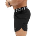 thumbnail image 3 of Mens Lightweight Gym Shorts Running Workout Shorts with Pockets Black1-1,3XL, 3 of 6