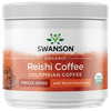Swanson Freeze-dried Organic Reishi Mushroom and Instant Coffee for Immune Support