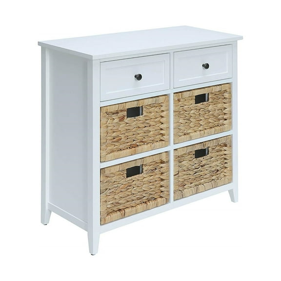 Ergode Console Table (6 Drw) White