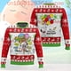 thumbnail image 3 of Suéteres feos navideños de Charlie Brown y Snoopy Suéteres feos navideños con estampado 3D de Disney Suéteres casuales de moda para hombres y mujeres, 3 of 5
