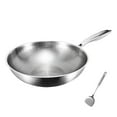 thumbnail image 2 of Gnmfd Titanium Frying Pan Non-Coating Non-Stick Skillet, Hammered Titanium Fry Pan for Household Cooking, Induction Gas Stove Use, Even Heat for Frying Eggs Vegetables Steak Meat Seafood, 2 of 9