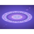 thumbnail image 1 of Ahgly Company Indoor Rectangle Patterned Purple Mimosa Purple Area Rugs, 2' x 5', 1 of 6