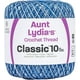 Fil de Crochet Classique de Tante Lydia 10 Nuances de Bleu – image 1 sur 2