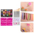 thumbnail image 2 of Face Painting Set for up Kids Pink Stencils, 2 of 8