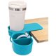 thumbnail image 1 of Portavasos con clip para el hogar, oficina, mesa, sillas de oficina - azul, 1 of 5