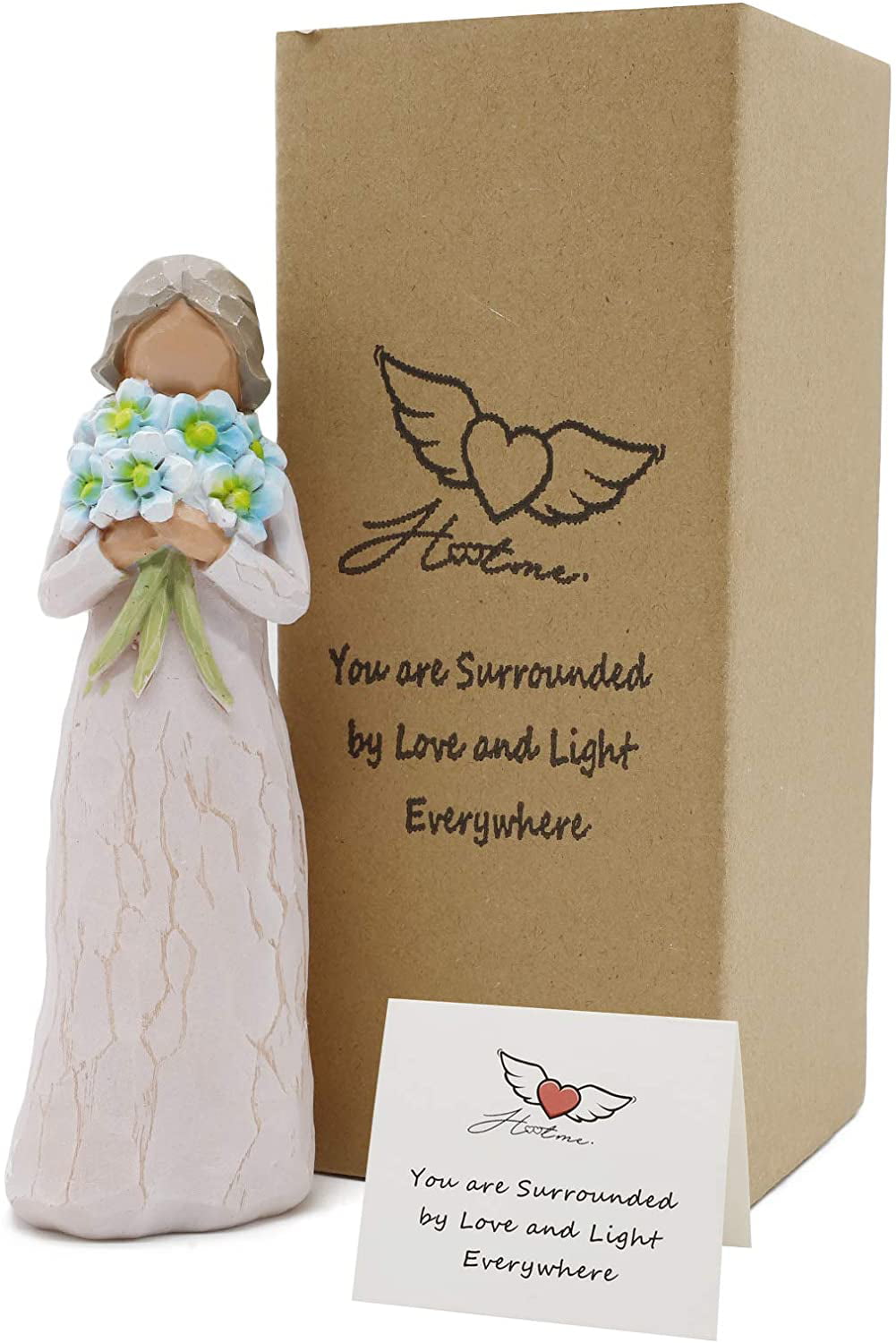 KEEPSAKE WALLET CARD A GUARDIAN ANGEL BY YOUR SIDE Sentimental Comfort Prayer 