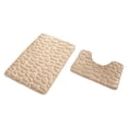 thumbnail image 2 of Alfombra de baño, felpudo de entrada, alfombra de baño para decoración del hogar, comedor, balcón Beige, 2 of 8