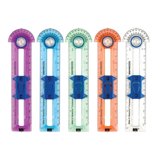 EAI Education Slide N' Measure Compass Classroom Kit Set of 40